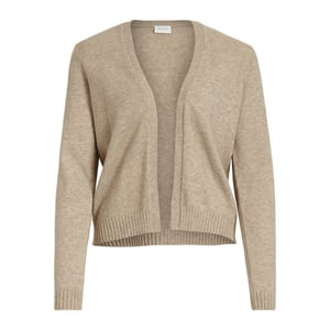 Vila Viril short ls knit carcigan-noos zand