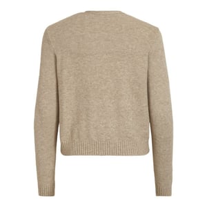 Vila Viril short ls knit carcigan-noos zand