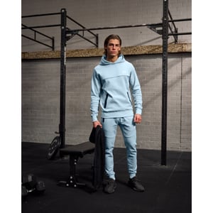 Malelions Sport counter trackpants light blue ms1-ss24-09-301