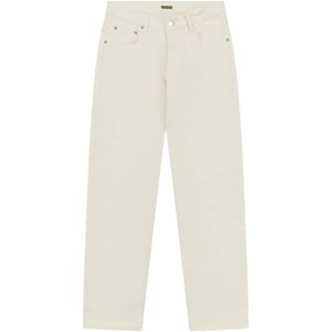 Woodbird Wbdoc twill pants 2416-116 off white