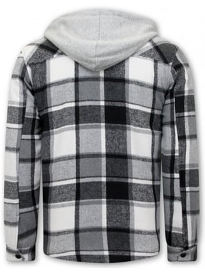 Enos Houthakkers vest met capuchon