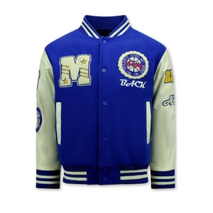 Enos Vintage oversized american baseball jacket 7086