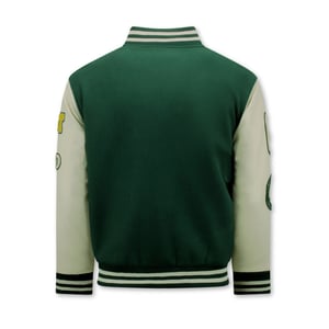 Enos Vintage oversized varsity jacket 7086