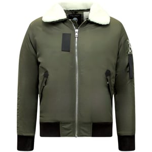 Y Chrom Casual piloten bomber jack