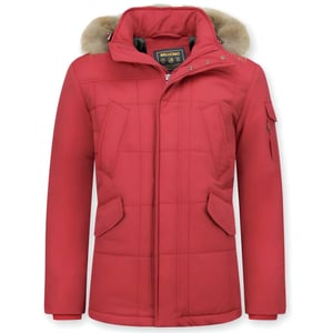 Beluomo Bontjassen winterjas lang