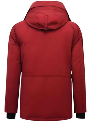Beluomo Halflange winterjas met capuchon