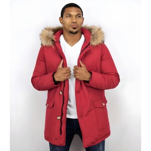 Enos Parka jas met bontkraag