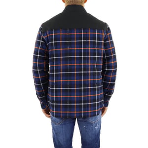 Marcelo Burlon Heren cross check padded overshirt