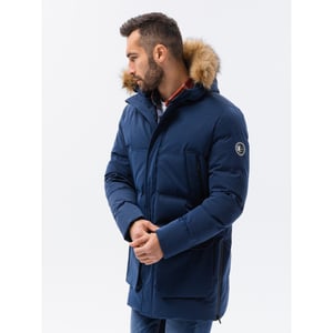 Ombre Winterjas heren - marine c554