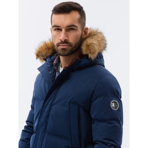 Ombre Winterjas heren - marine c554