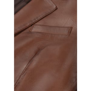 Cycas D'or Leren colbert blazer heren