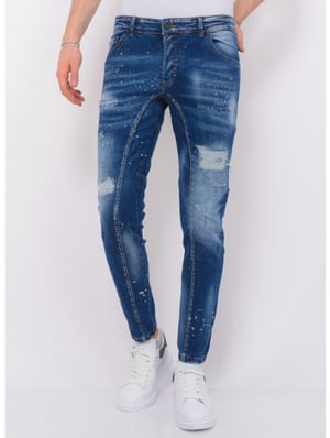 Local Fanatic Destroyed jeans stonewashed slim fit