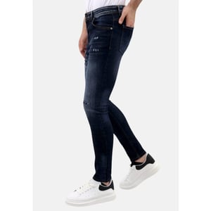 Mario Morato Jeans slim fit stretch met scheuren mm