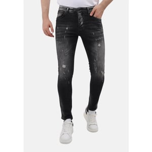 Mario Morato Ripped jeans slim fit met stretch mm