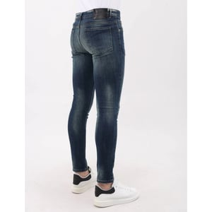 Mario Morato Spijkerbroek met gaten slim fit stretch mm