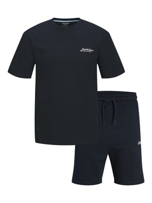 Jack & Jones Mens Co-ord Set Crew Neck T-Shirt & Shorts Summer Outfit