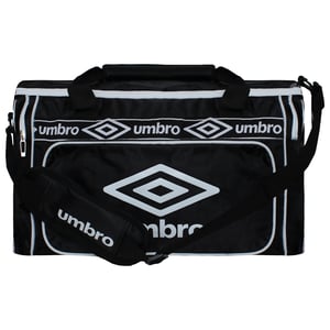 Umbro Retro Black/White Holdall Bag