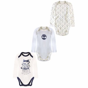 Timberland 3-Pack Printed Infants Bodysuits