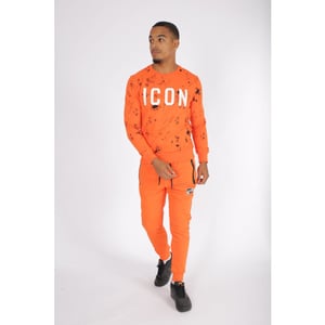 Icon denim joggingpak heren modaitalia -