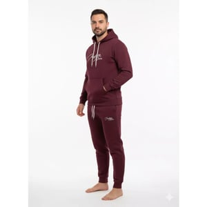Indigo Denim Denim joggingpak heren bordeaux