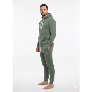 Indigo Denim Denim joggingpak heren donker