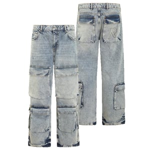 Represent Heren r3ca cargo denim