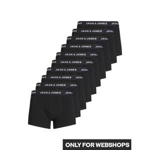 Jack & Jones Effen boxershorts heren multipack jacsolid 10-pack