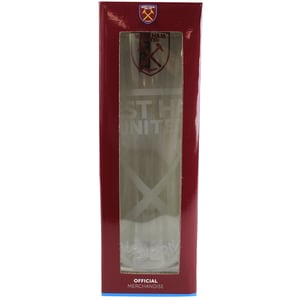 West Ham United FC Slim Pint Glass
