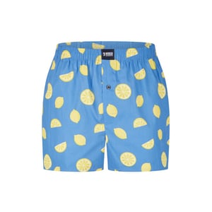 Happy Shorts Wijde boxershort heren lemon print