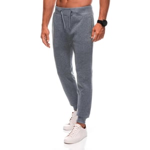 Edoti joggingbroek heren grijs melange