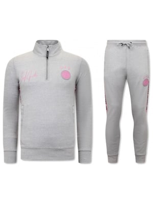 LF Amsterdam Joggingspak half zipper, double ribbon