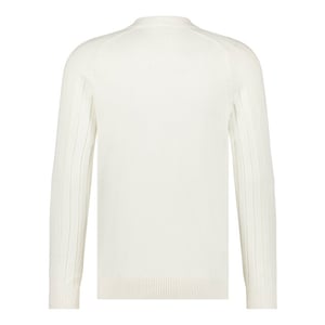 Blue Industry Polo met lange mouwen