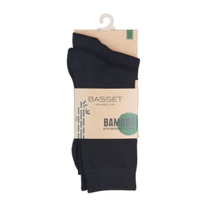 Basset Dames/heren bamboe sokken 2-pack
