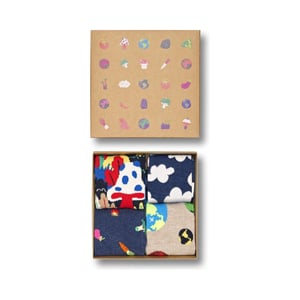 Happy Socks - Wild and free gift set 4st