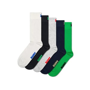 Happy Socks Effen sokken multi colors 5-pack