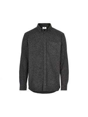 Anerkjendt Aklou herring bone hirt 9520024 dk. grey