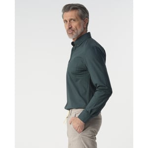 Campbell casual overhemd met lange mouwen