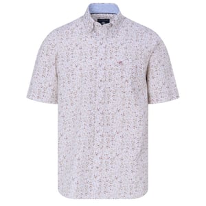 Campbell Casual overhemd met korte mouwen