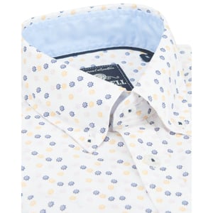 Campbell Casual overhemd met korte mouwen