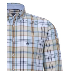 Campbell Classic casual overhemd met lange mouwen