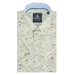 Campbell Ranger casual overhemd met korte mouwen
