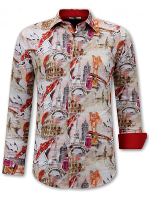 Gentile Bellini Hippe overhemden slim fit