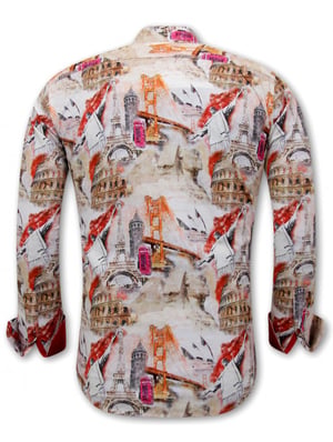 Gentile Bellini Hippe overhemden slim fit