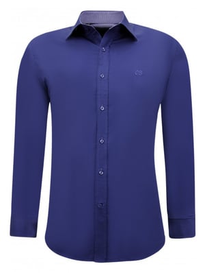 Gentile Bellini Nette getailleerde overhemden slim fit stretch