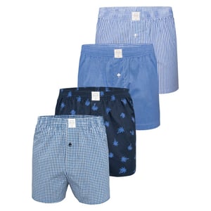 MG-1 Geweven wijde boxershorts heren core 4-pack