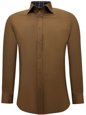 Gentile Bellini Zakelijke en business overhemden slim fit stretch