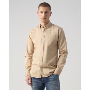 J.C. Rags Rexton casual overhemd met lange mouwen