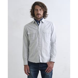 J.C. Rags Ruster casual overhemd met lange mouwen