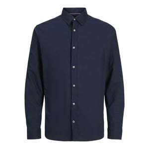 Jack & Jones Jjpierre slub shirt ls navy