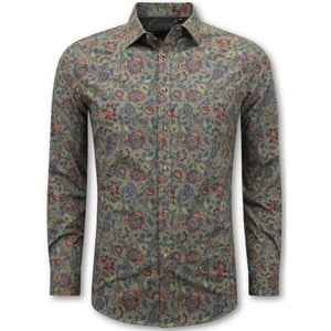 Local Fanatic Overhemden lange mouwen slim fit
